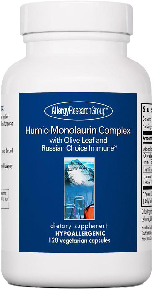Humic-Monolaurin Complex, 120 Vegetarian Capsules , Brand_Allergy Research Group