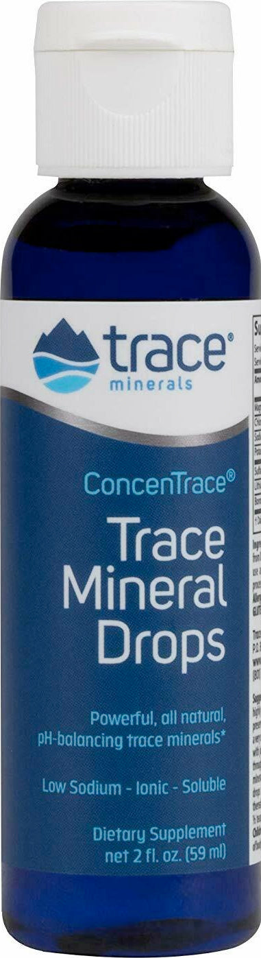 ConcenTrace Trace Mineral Drops, 2 Fl Oz (59 mL) Liquid , Brand_Trace Minerals Form_Liquid Size_2 Fl Oz