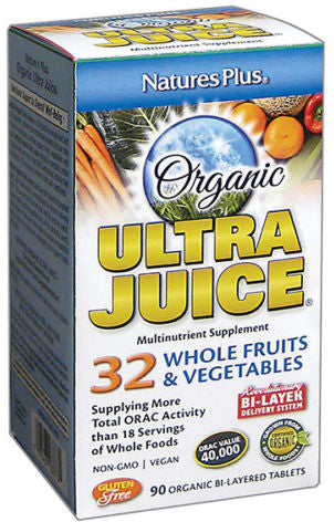 Ultra Juice® Bi-Layered, 90 Tablets , Brand_Nature's Plus Form_Tablets Size_90 Tabs