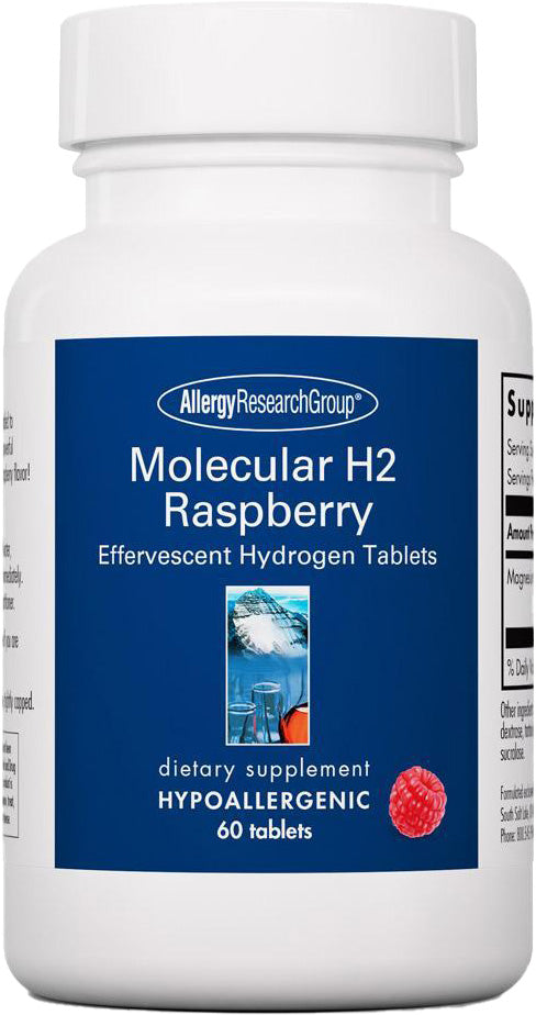 Molecular H2 Raspberry, 60 Tablets , Brand_Allergy Research Group