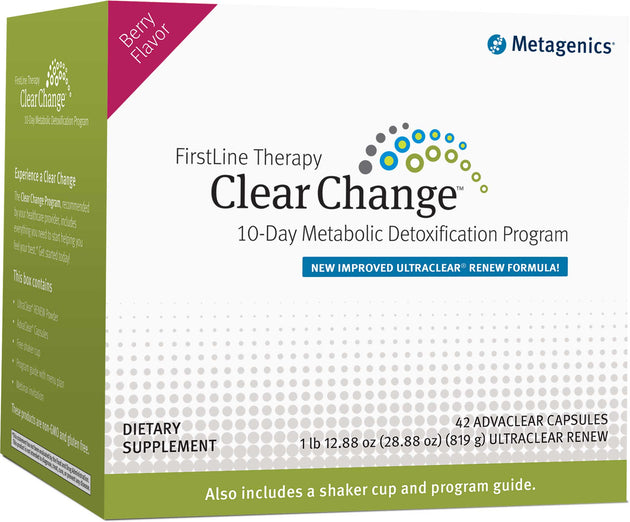 Clear Change®, Berry Flavor, 28.88 Oz (819 g) and 42 AdvaClear Capsules , Emersons Emersons-Alt