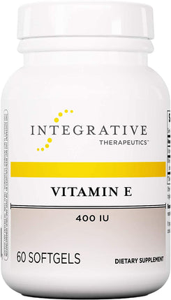 Vitamin E 400, IU, 60 Softgels