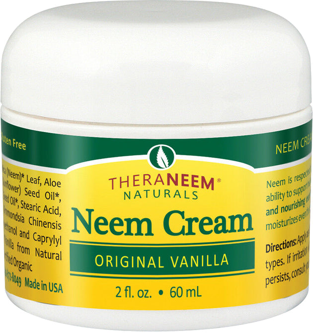 Neem Cream, Original Vanilla Fragrance, 2 Fl Oz (60 mL) Cream , Brand_Organix South Form_Cream Size_2 Fl Oz
