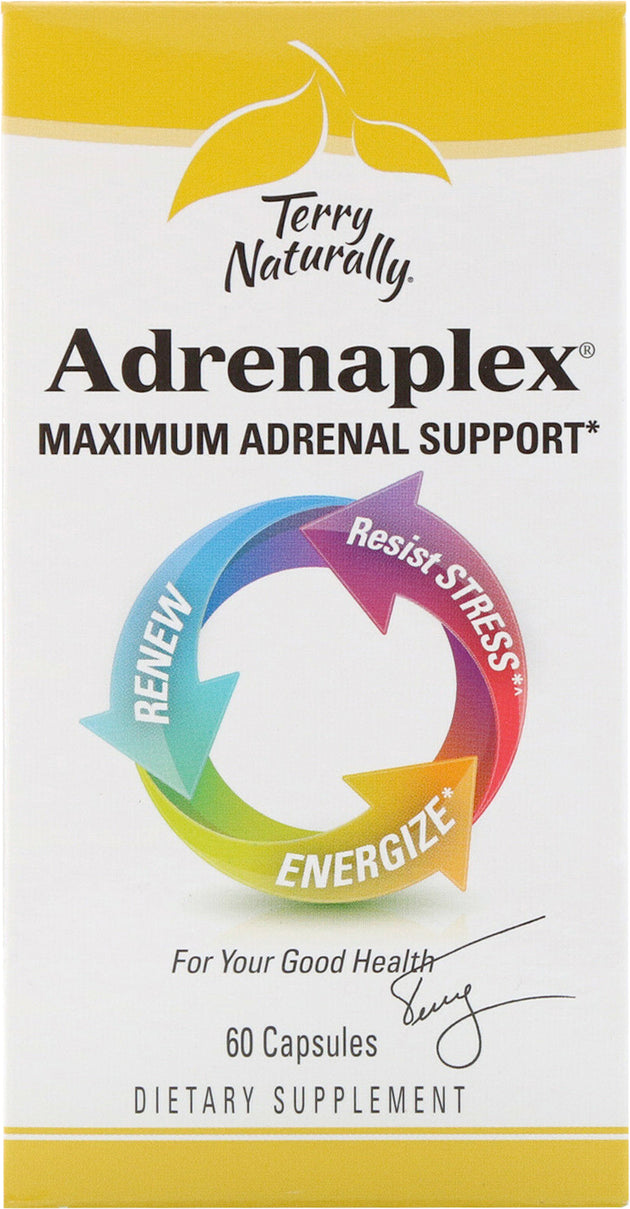 Terry Naturally Adrenaplex, 60 Capsules , Brand_Europharma Form_Capsules Size_60 Caps