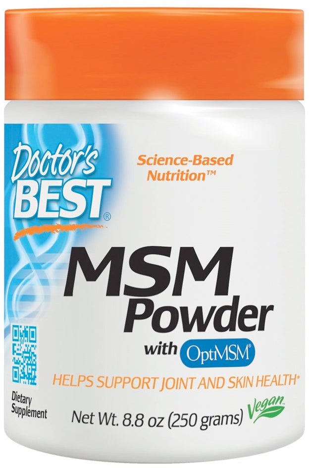 MSM Powder with OptiMSM, 8.8 Oz (250 g) Powder , Brand_Doctor's Best Form_Powder Size_8.8 Oz