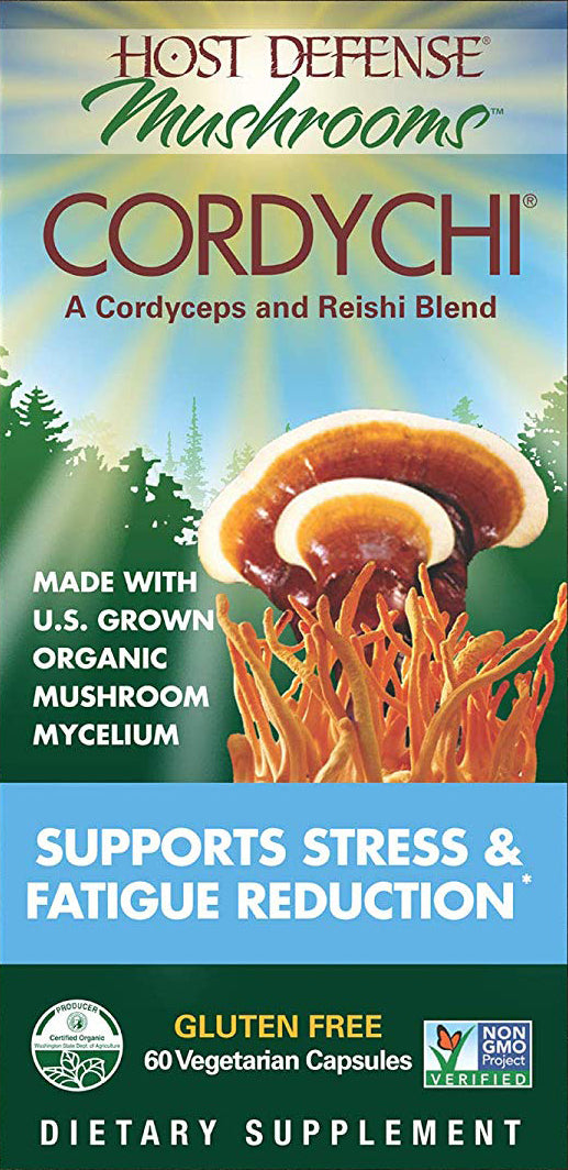 CordyChi®, 60 Vegetarian Capsules , Brand_Host Defense Form_Vegetarian Capsules Size_60 Caps