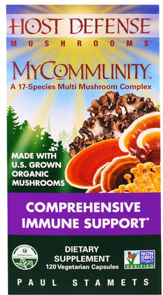 MyCommunity®, 120 Vegetarian Capsules , Brand_Host Defense Form_Vegetarian Capsules Size_120 Caps