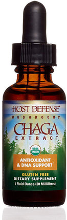Organic Chaga Extract, 1 Fl Oz (30 mL) Liquid , Brand_Host Defense Form_Liquid Size_1 Oz