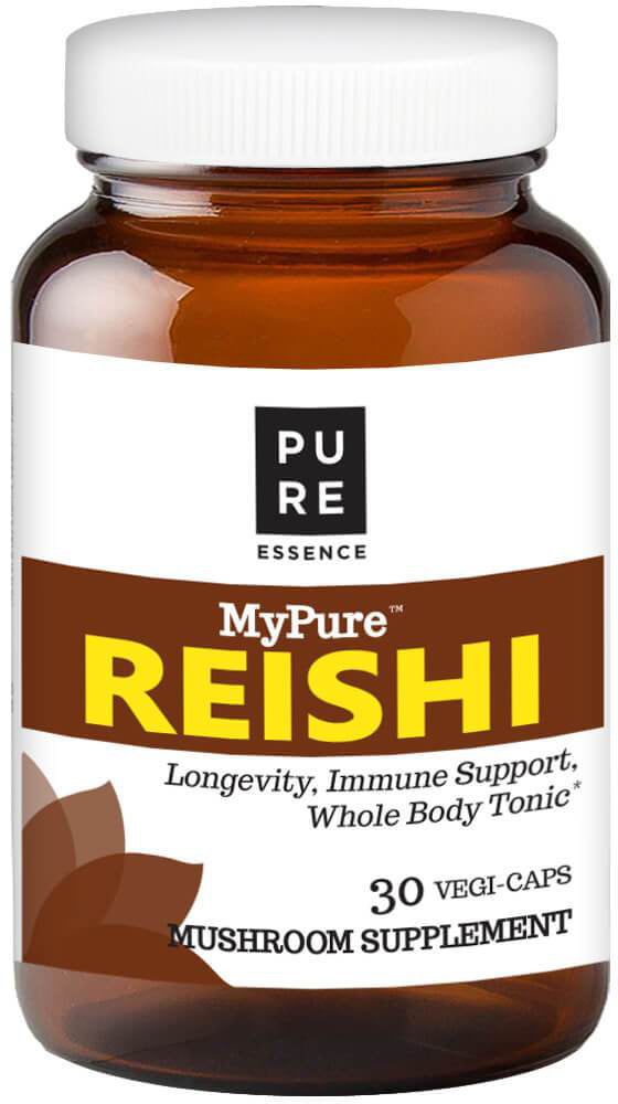 MyPure™ Reishi, 30 Vegetarian Capsules , Brand_Pure Essence Labs Form_Vegetarian Capsules Size_30 Caps