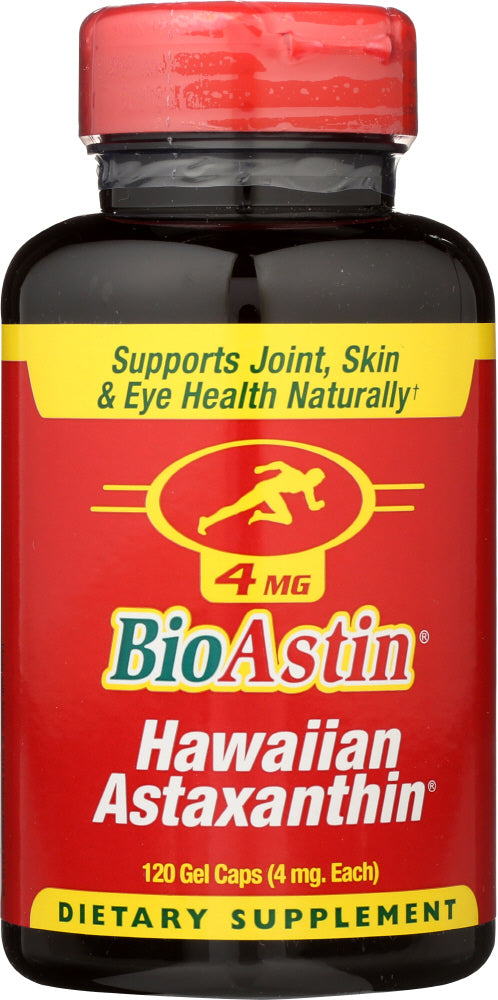 BioAstin Hawaiian Astaxanthin, 4 mg, 120 Softgels , Brand_Nutrex Hawaii Form_Softgels Potency_4 mg Size_120 Caps