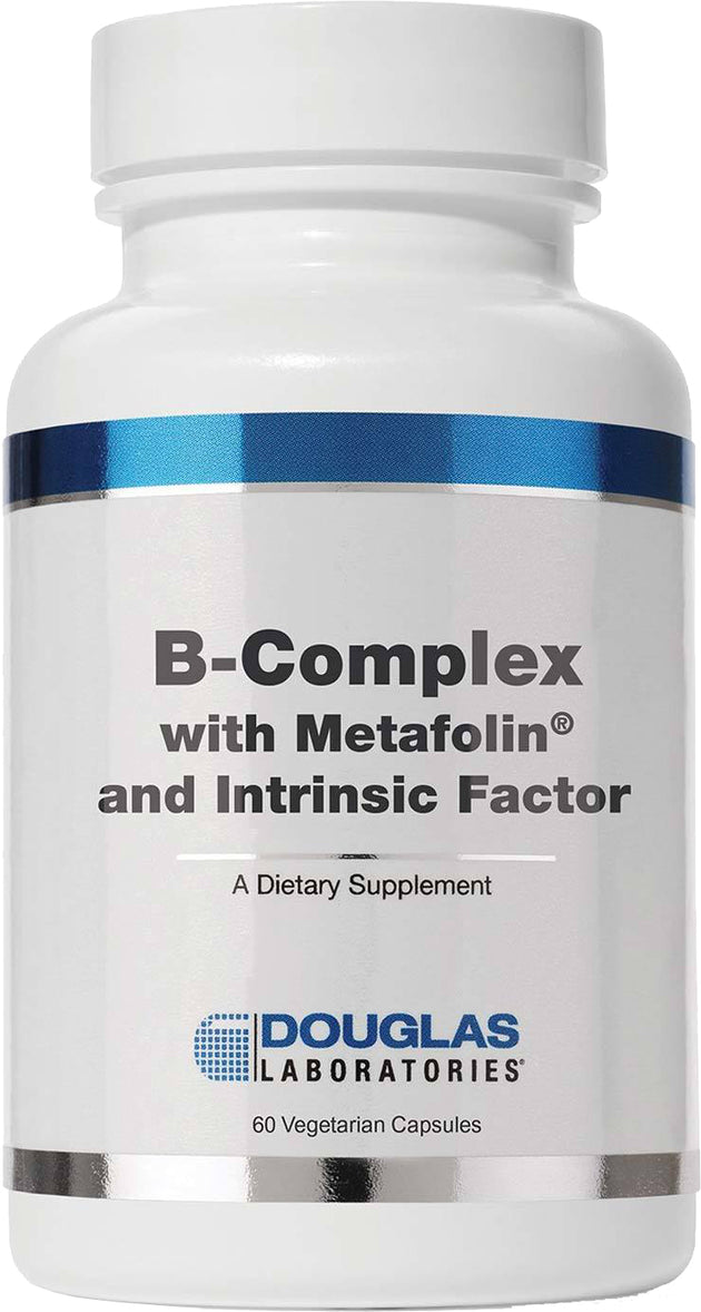 B-Complex w/ Metafolin 60 vcaps , Brand_Douglas Laboratories Form_Vegetarian Capsules Size_60 Caps