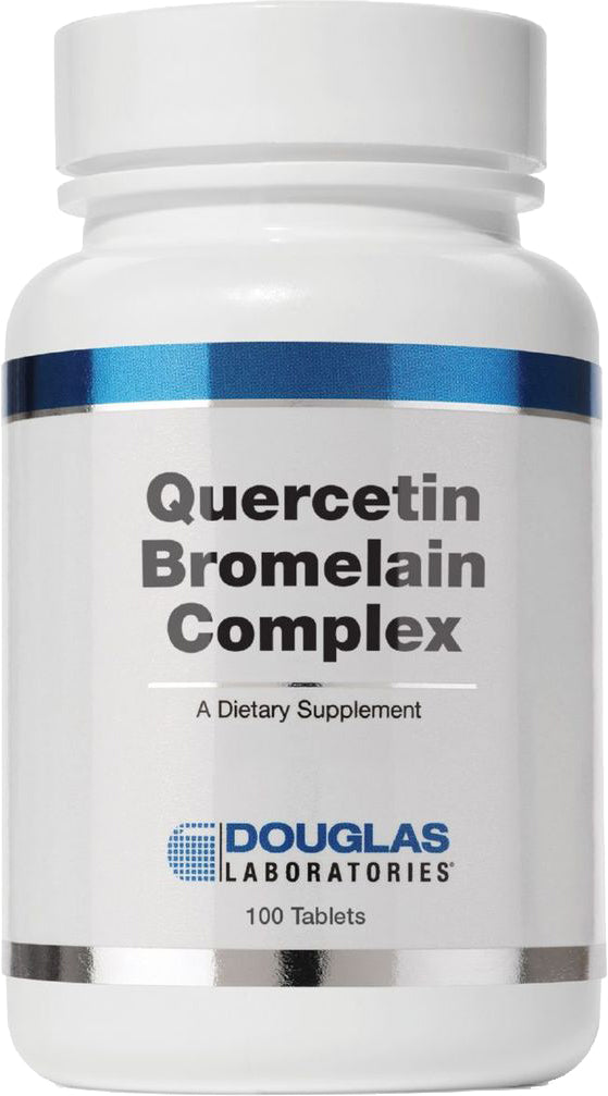Quercetin Bromelain Complex 100 tabs , Brand_Douglas Laboratories Form_Tablets Size_100 Tabs