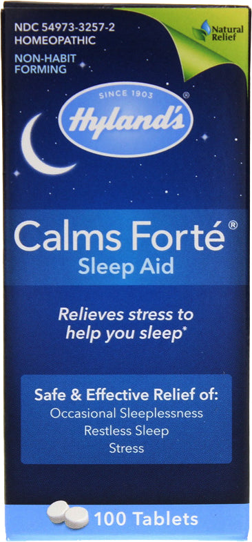 Calms Forte, 100 Tablets , Brand_Hyland's Homeopathic Form_Tablets Size_100 Tabs