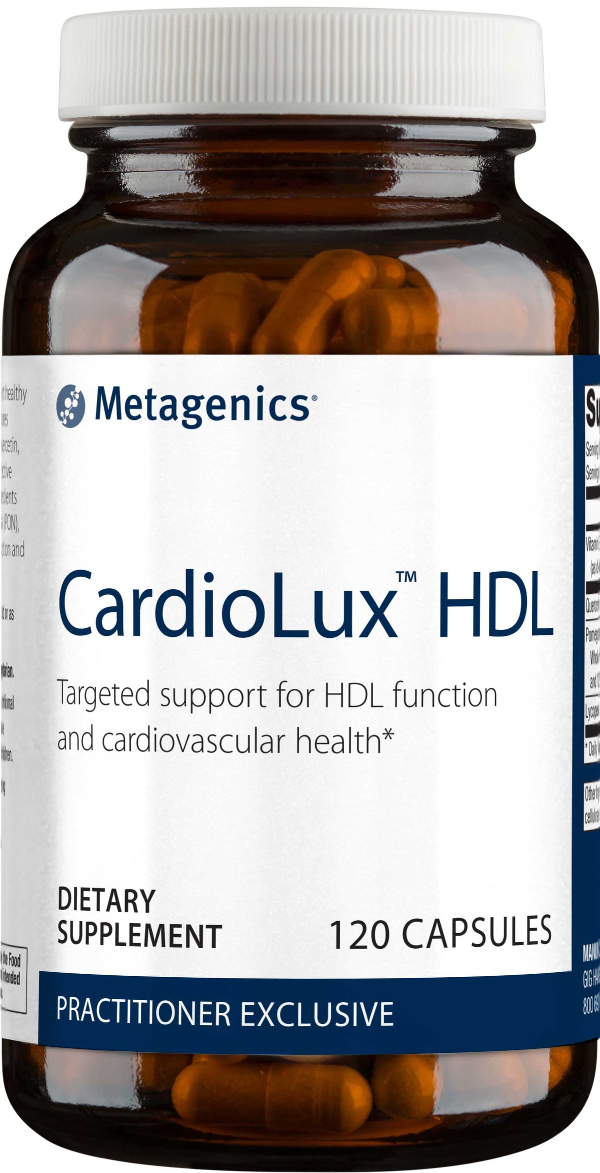 CardioLux™ HDL, 120 Capsules , caps Emersons Emersons-Alt Form_Capsules