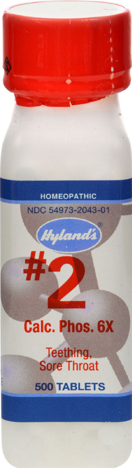 Calcarea Phosphorica 6X, 500 Tablets , Brand_Hyland's Homeopathic Form_Tablets Size_500 Tabs