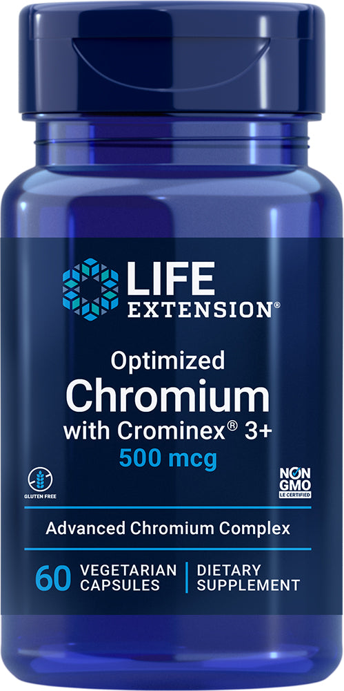Optimized Chromium with Crominex® 3+, 60 Vegetarian Capsules ,