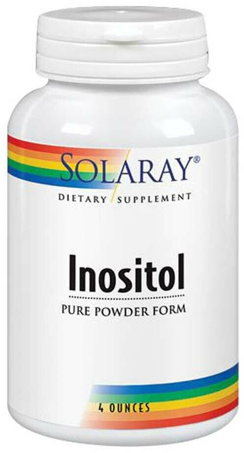 Inositol, 4 oz Powder , Brand_Solaray Form_Powder Size_4 Oz