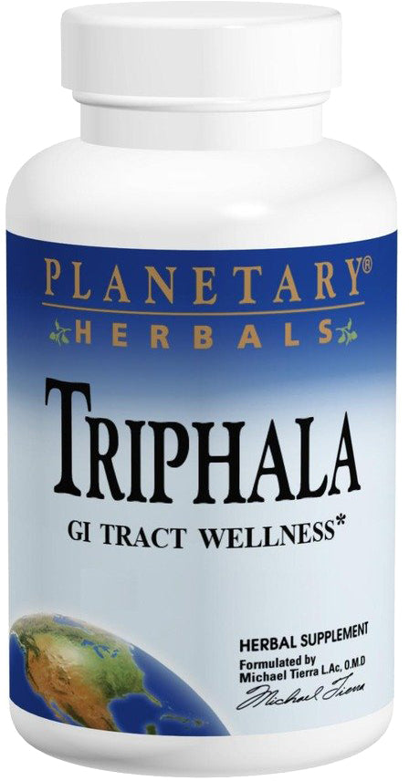 Triphala, 1000 mg, 90 Tablets , Brand_Planetary Herbals Potency_1000 mg Size_90 Tabs