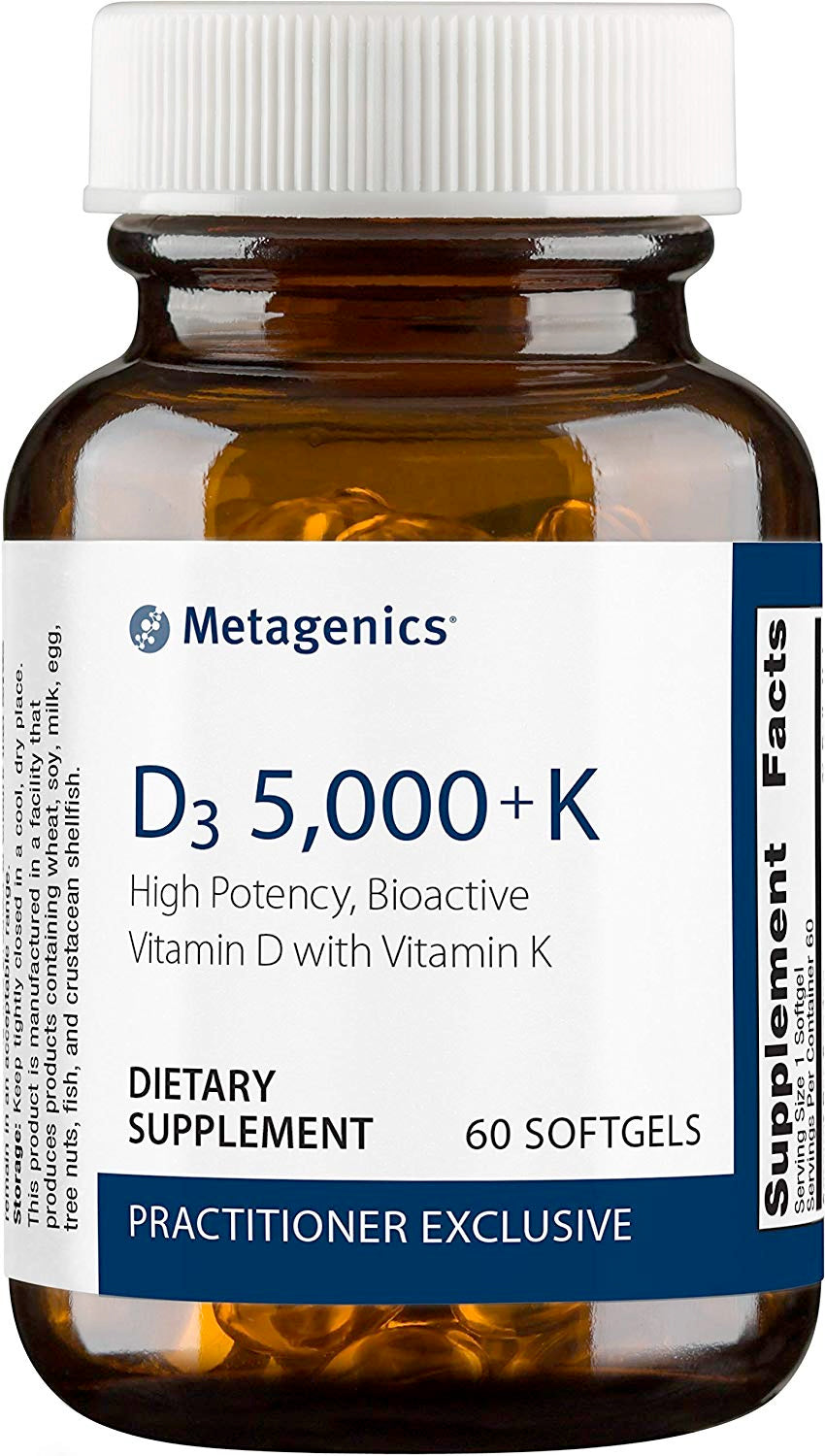 D3 5000 + K, 60 Softgels , Form_Softgels softgels