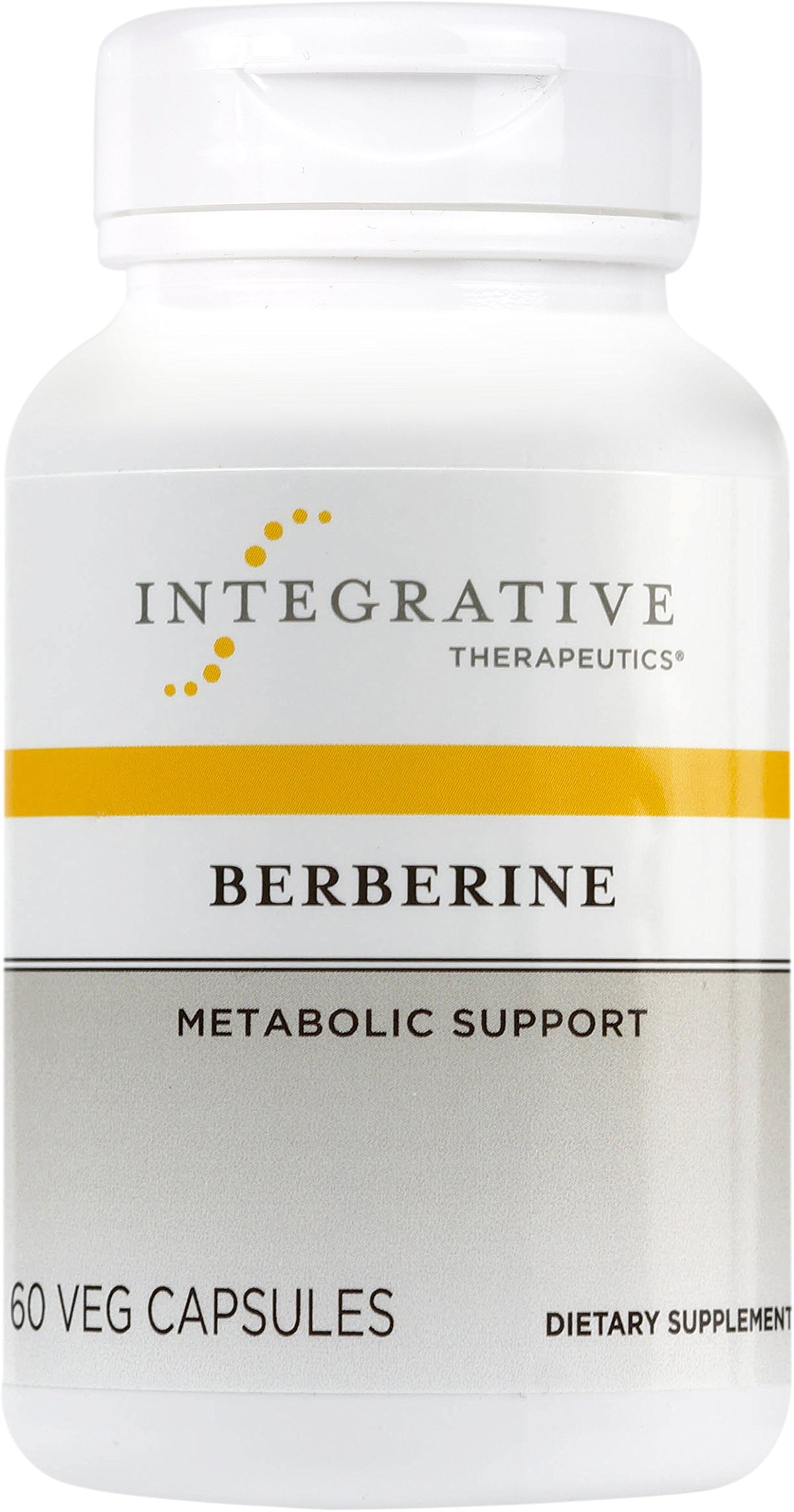 Berberine, 60 Vegetarian Capsules , Brand_Integrative Therapeutics caps Form_Vegetarian Capsules Size_60 Caps