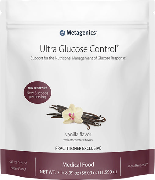 Ultra Glucose Control®, Vanilla Flavor, 56.09 Oz (1509 g) Powder , Emersons