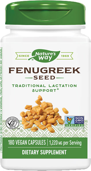 Fenugreek, 1220 mg, 180 Vegan Capsules ,