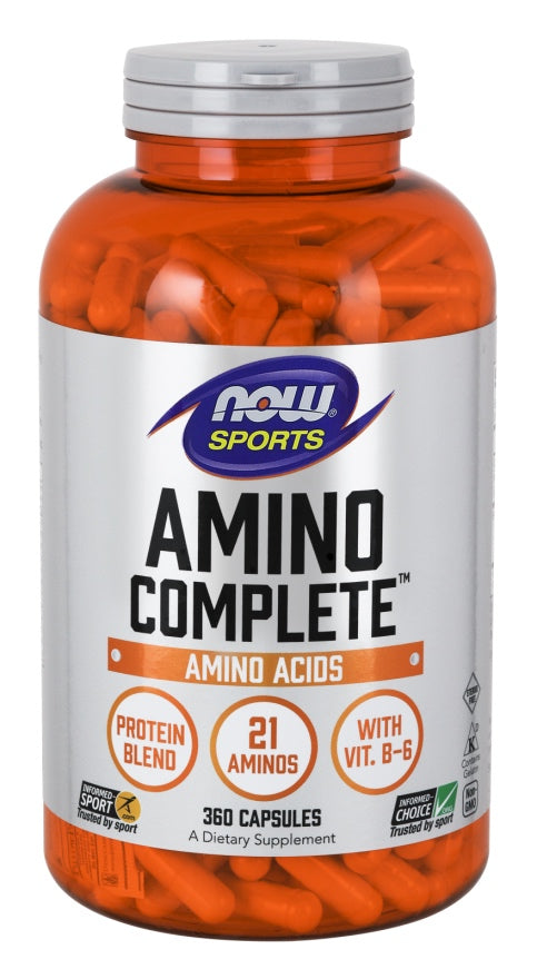 Amino Complete, 360 Capsules , Brand_NOW Foods Form_Capsules Size_360 Caps