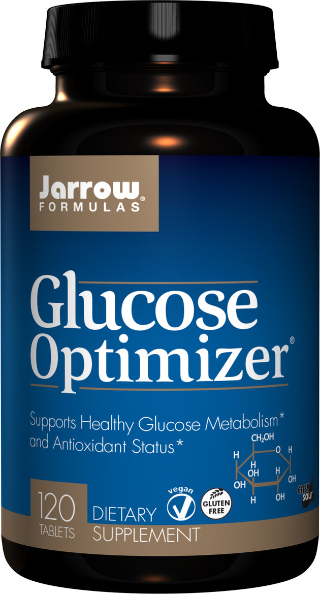 Glucose Optimizer®, 120 Easy-Solv&reg; Tablets , Brand_Jarrow Formulas Form_Easy-Solv® Tablets Size_120 Tabs