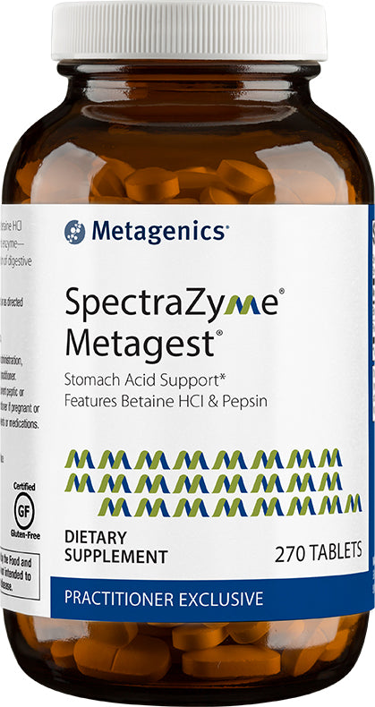 SpectraZyme® Metagest® (formerly Metagest), 270 Tablets , Emersons Form_Tablets tabs