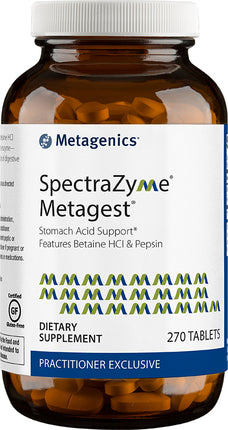 SpectraZyme® Metagest® (formerly Metagest), 270 Tablets