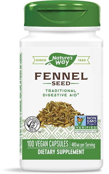 Fennel Seed, 100 Capsules , Brand_Nature's Way Form_Capsules Size_100 Caps