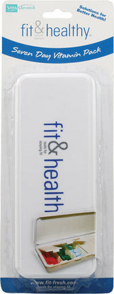 Seven Day Vitamin Pack , Brand_Fit and Healthy Form_Storage Box Size_1 Count