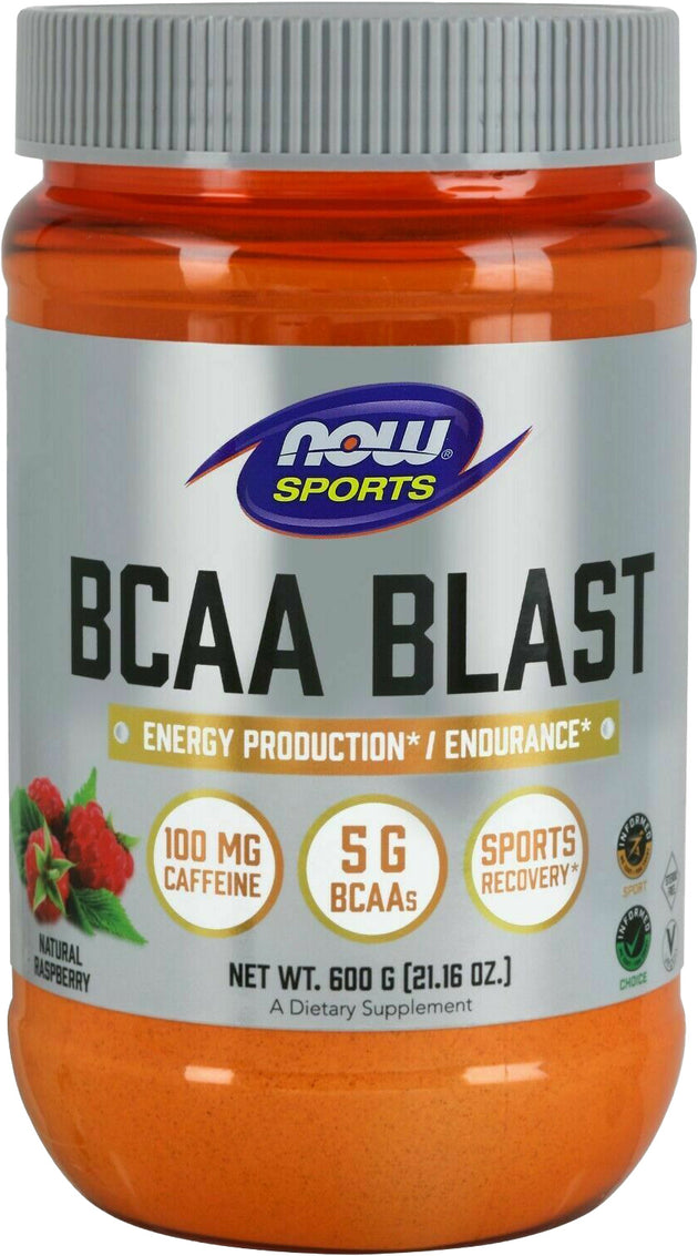 BCAA BLAST, Natural Raspberry Flavor, 21.16 Oz (600 g) Powder , 20% Off - Everyday [On]