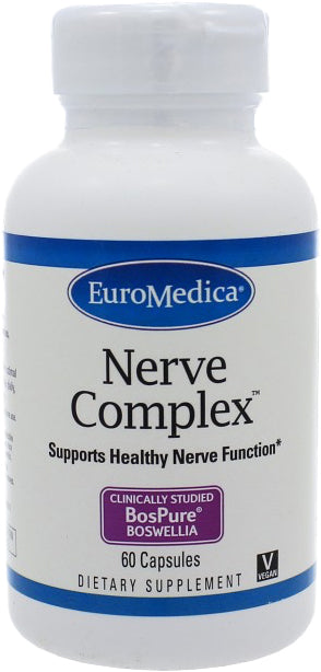 Nerve Complex with BosPure, 60 Capsules , Brand_Euromedica Form_Capsules Size_60 Caps