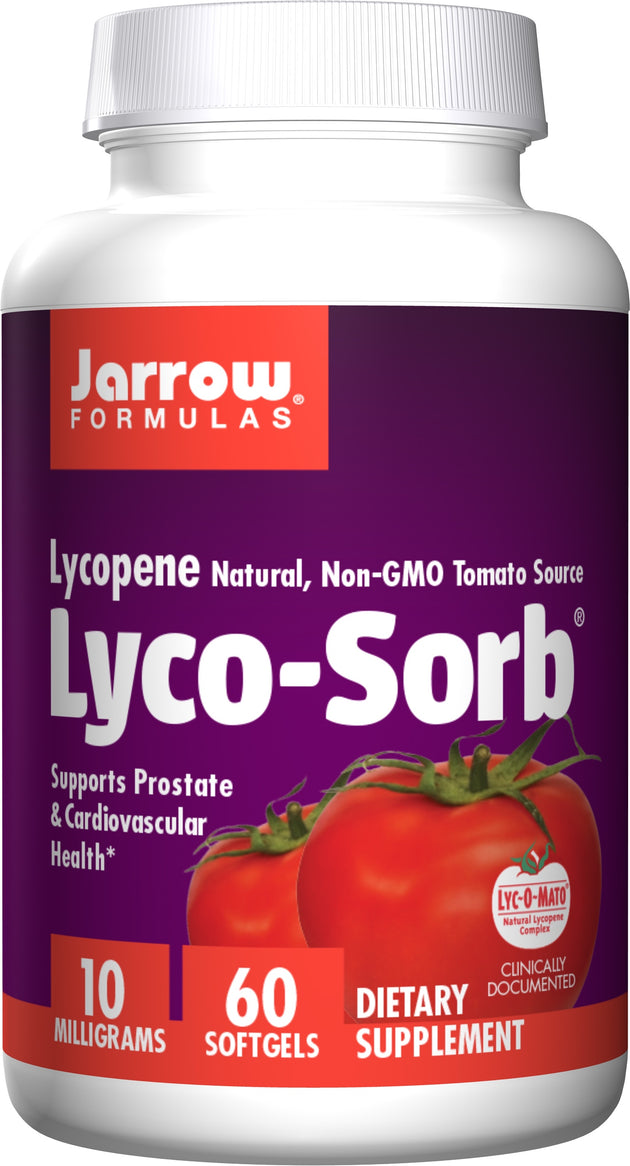 Lyco-Sorb®, 10 mg, 60 Softgels , Brand_Jarrow Formulas Potency_10 mg Size_60 Softgels