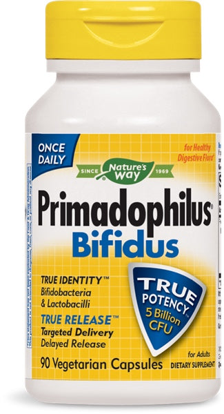 Primadophilus Bifidus, 90 Veg Capsules , Brand_Nature's Way Form_Veg Capsules Size_90 Caps