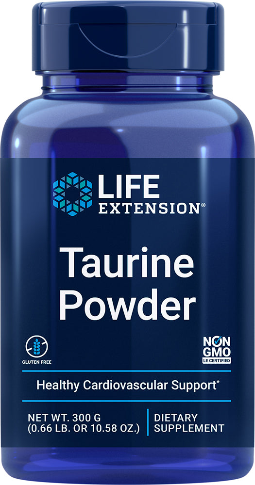 Taurine, 300 g Powder , Brand_Life Extension Form_Powder Size_10.58 Oz
