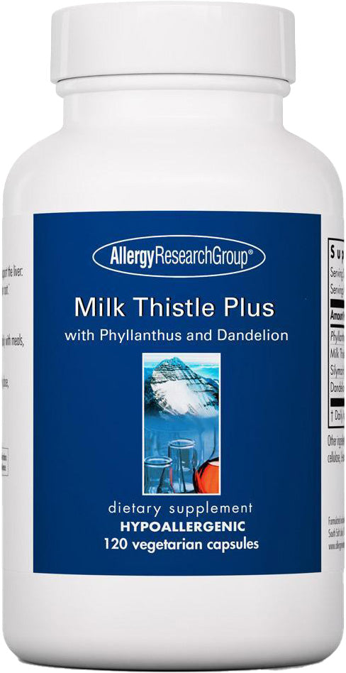 Milk Thistle Plus, 120 Vegetarian Capsules , Brand_Allergy Research Group