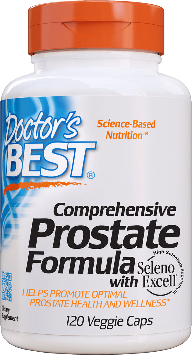 Comprehensive Prostate Formula, 120 Vegetarian Capsules , Brand_Doctor's Best Form_Vegetarian Capsules Size_120 Caps