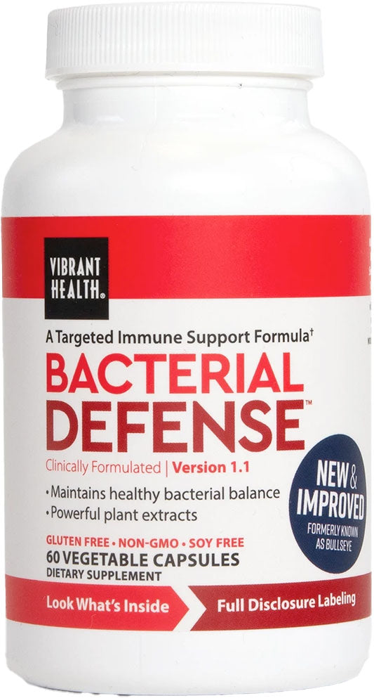 Bacterial Defense, 60 Capsules , Brand_Vibrant Health Form_Capsules Size_60 Caps