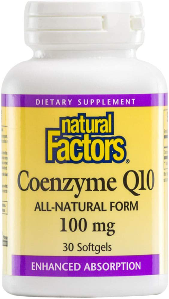 Coenzyme Q10, 100 mg of CoQ10, 30 Softgels ,