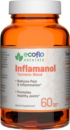 Inflamanol, 60 Capsules , BOGO Mix and Match BOGO Sale Brand_Ecoflo Naturals Form_Capsules Size_60 Count