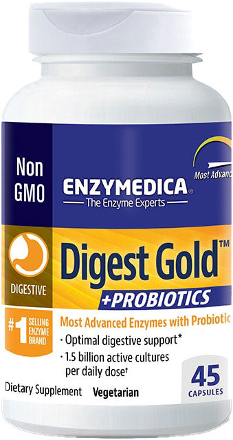 Digest Gold™️ +Probiotics, 45 Capsules