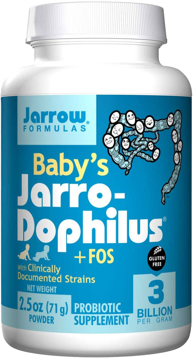 Baby's Jarro-Dophilus®️ +FOS Baby, 3 Billion CFU, 2.5 Oz (71 g) Powder ,