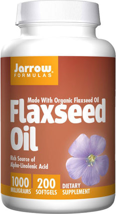 Flaxseed Oil, 1000 mg, 200 Softgels ,