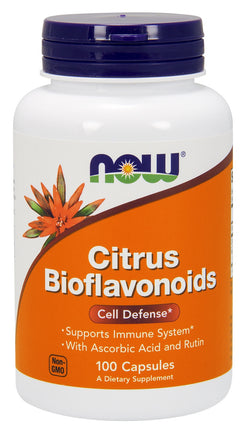 Citrus Bioflavonoids 700mg, 100 Capsules , Brand_NOW Foods Form_Capsules Potency_700 mg Size_100 Caps