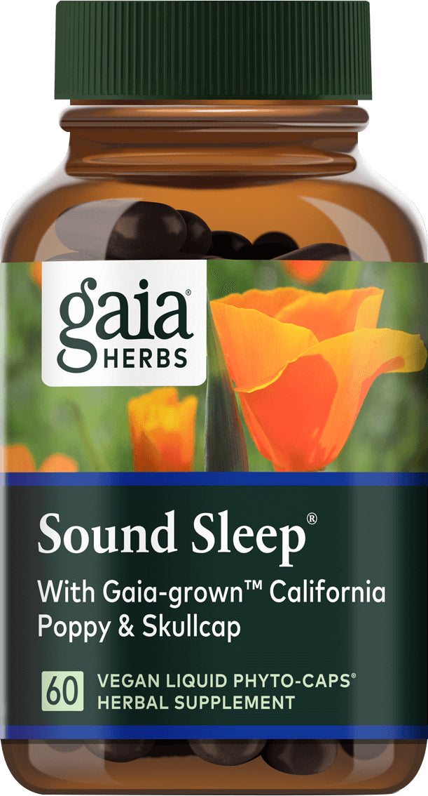 Sound Sleep®, 60 Vegan Liquid Phytocaps , Brand_Gaia Herbs Form_Vegan Liquid Phytocaps Size_60 Softgels