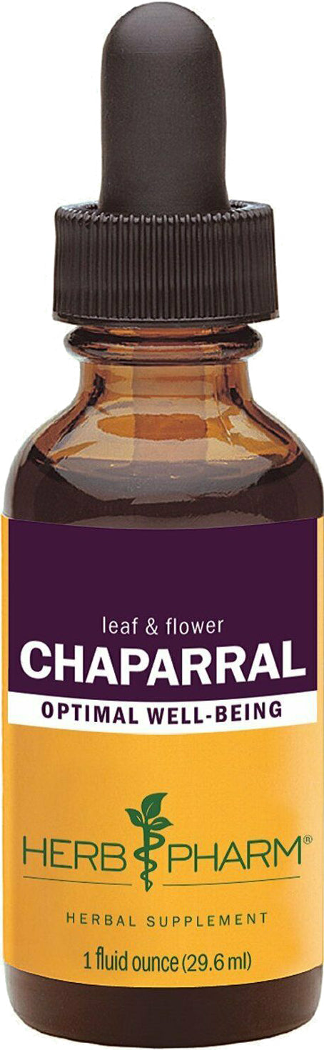 Chaparral, 1 Fl Oz (29.6 mL) Liquid , Brand_Herb Pharm Form_Liquid Size_1 Fl Oz