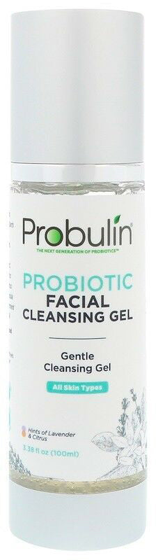 Probiotic Facial Cleansing Gel, Lavender & Citrus Fragrance, 3.38 Oz (100 mL) Gel , Brand_Probulin Form_Gel Size_3.38 Fl Oz
