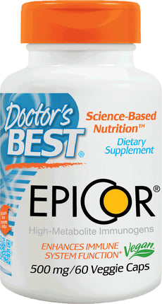 EpiCor® 500 mg, 60 Vegetarian Capsules